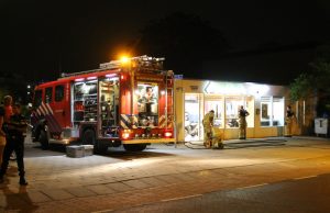 Kleine brand in vaatwasser Domino’s Kerklaan Wateringen