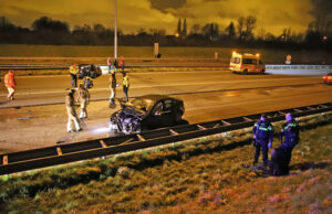 Rijksweg urenlang dicht na zwaar ongeval A4 Schipluiden