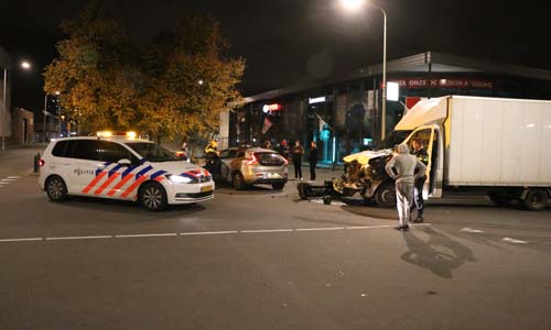 12 oktober Bestuurder onder invloed van drugs aangehouden bij aanrijding Kerketuinenweg Den Haag