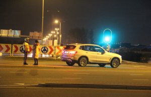 Auto afgesleept na aanrijding knooppunt Westerlee Naaldwijk