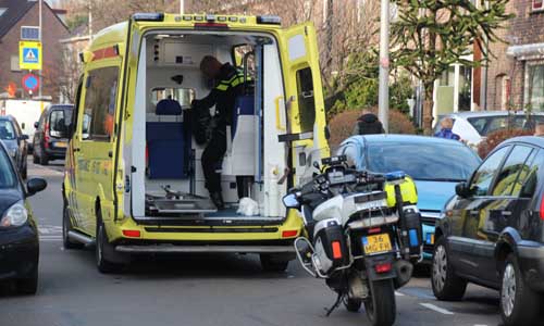 14 december Traumahelikopter vliegt uit voor medische noodsituatie Burgemeester Kampschoërstraat Monster