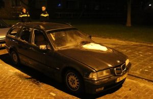 Geparkeerde auto in brand gestoken Bruijnings Ingenhoeslaan Voorburg