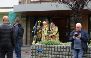 Brandweer rukt uit voor brandje in/bij broodrooster Sir Winston Churchilllaan Rijswijk