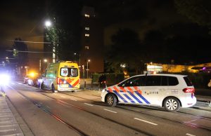 Lichte schade bij aanrijding tussen twee voertuigen Dedemsvaartweg Den Haag