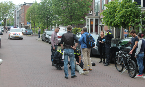 20 mei Man zwaargewond na val van fiets Rotterdamseweg Delft