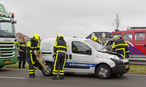13 juli Gewonde bij kop-staartbotsing Wippolderlaan Wateringen