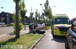 Vrouw gewond na ongeval Laan van Leidschenveen Den Haag