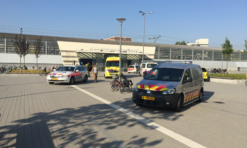 14 september Trein verkeer lange tijd stil na aanrijding met persoon station Lombardijen Rotterdam