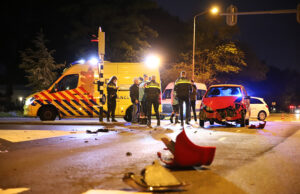 Flinke schade bij aanrijding Noordsingel Leidschendam