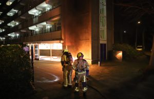 Geparkeerde scooter in brand Paulus Buijsstraat Delft