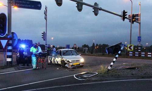 14 juli Gewonde bij eenzijdig ongeval Wippolderlaan Den Hoorn