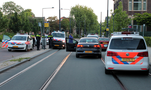 18 juni Inbreker aangehouden na achtervolging Michiel de Ruyterweg Delft