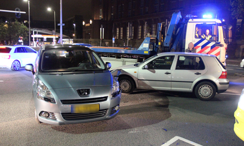 10 oktober Verkeerschaos na ongeluk door defecte verkeerslichten Zuid-Hollandlaan Den Haag