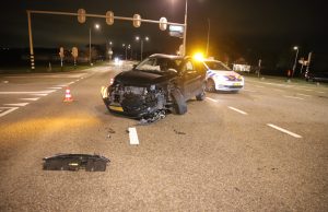 Flinke schade bij ongeval Woudseweg-N468 Schipluiden