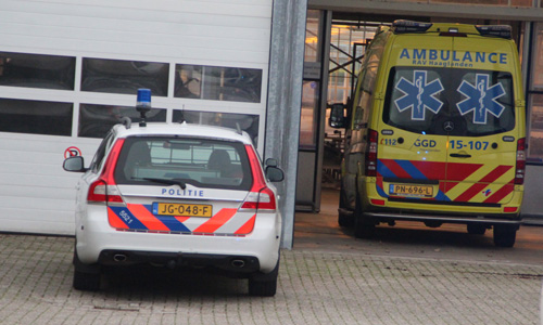 25 oktober Gewonde na val van hoogte in kas Herenwerf Maasland