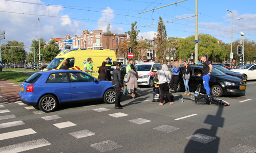 30 september Fietser gewond bij aanrijding Loosduinsekade Den Haag