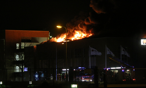 28 december Zeer grote brand Tupolevlaan Schiphol-Rijk
