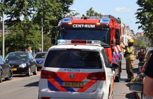 Brandweer rukt uit voor kleine brand in woning Mient Den Haag
