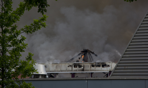 6 augustus Brand schoolgebouw Willem van Rijswijckstraat Rijswijk aangestoken, verdachte aangehouden