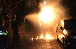 Opnieuw parkeerautomaat in brand gestoken Steenlaan Rijswijk