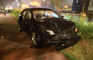 Bestuurder richt ravage aan na uitwijkmanoeuvre Prinses Beatrixlaan Rijswijk