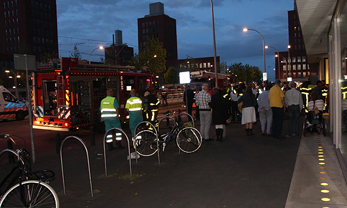 15 juni Woningen ontruimd na brand op balkon