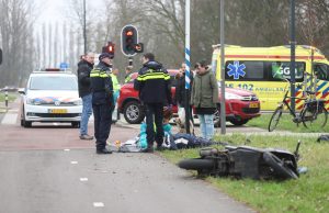 Twee gewonden bij ongeval op fietspad langs Prinses Beatrixlaan Delft