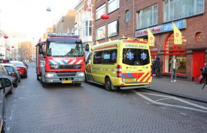 Bewoner wordt onwel met pannetje op het vuur Gedempte Burgwal Den Haag