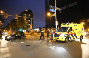 Flinke schade na aanrijding Prinses Beatrixlaan Rijswijk