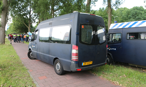 15 juli Eritreeërs demonstreren tegen het Eritrea Holland Festival Lange Kleiweg Rijswijk