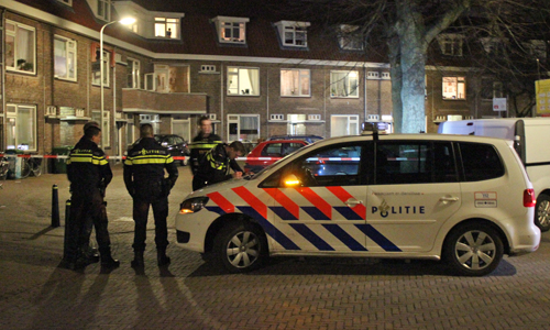 3 maart Twee mannen aangehouden na schietincident Moerbeiplein Den Haag