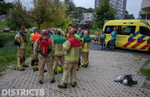 Grote brand in Erasmus MC Westzeedijk Rotterdam