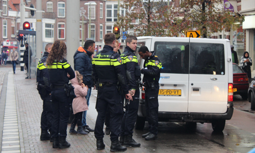 14 november Vertraging door aanrijding tussen voetganger en busje Paul Krugerlaan Den Haag