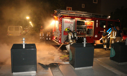 4 juni Sterkte brandlucht blijkt afkomstig van een buitenbrand Cort van der Lindenstraat Delft
