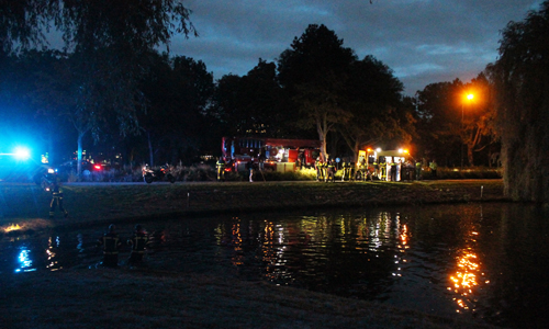 30 september Verwarde vrouw raakt te water Burgemeester Elsenlaan Rijswijk