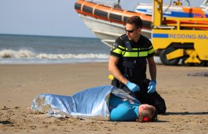 Hulpdiensten houden grote oefening op strand Noordwijk