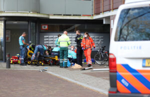 Persoon zwaargewond door val van hoogte Lodewijk van Deysselhof Delft