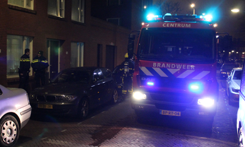 24 februari Brandweer rukt uit voor een gaslucht Viljoenstraat Den Haag