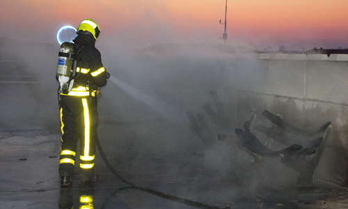 23 augustus Melding gebouwbrand blijkt buitenbrand Strandweg Ter Heijde
