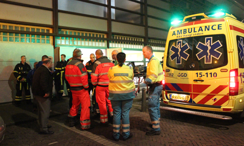 23 maart Twaalf mensen onwel in sportcomplex de Houtzagerij Hobbemastraat Den Haag