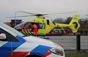 Mobiel Medische Team assisteert bij medische noodsituatie Wollegras Den Haag