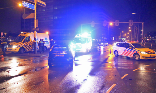 28 januari Twee gewonden bij forse aanrijding Prinses Beatrixlaan Rijswijk