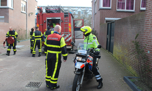 7 maart Klein brandje in een ondergrondse container Z.H.B Hoven Den Haag