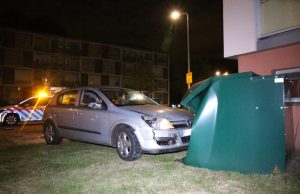 Achtervolging eindigt in crash Beresteinlaan Den Haag