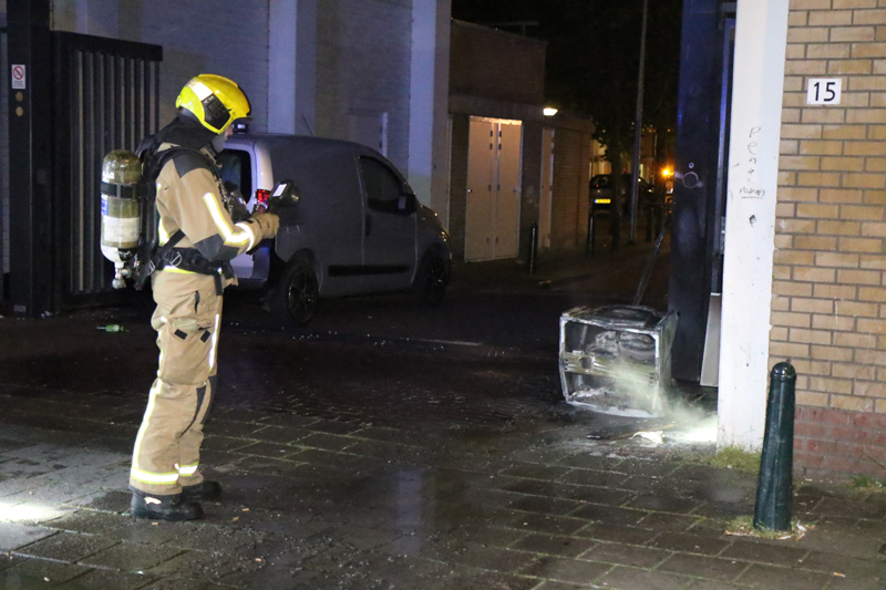 Wasmachine In Brand Gestoken Tegen Gevel Jan Steenstraat Den Haag District8 Net