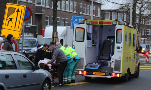 17 maart Gewonde bij aanrijding Zuiderparklaan Den Haag