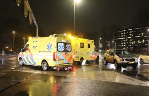 Flinke schade na aanrijding Westlandseweg Delft