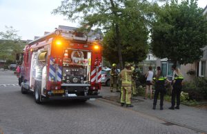 Brandweer rukt uit voor brandje in/bij oven Oude Veiling Den Hoorn