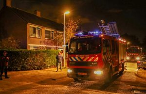 Brand in slaapkamer van woning Griffioenstraat Hoek van Holland