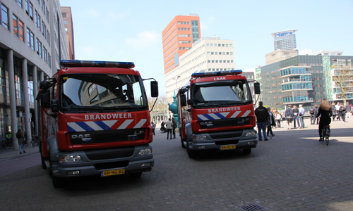 23 april Haagse Hogeschool ontruimd na brand in keuken
